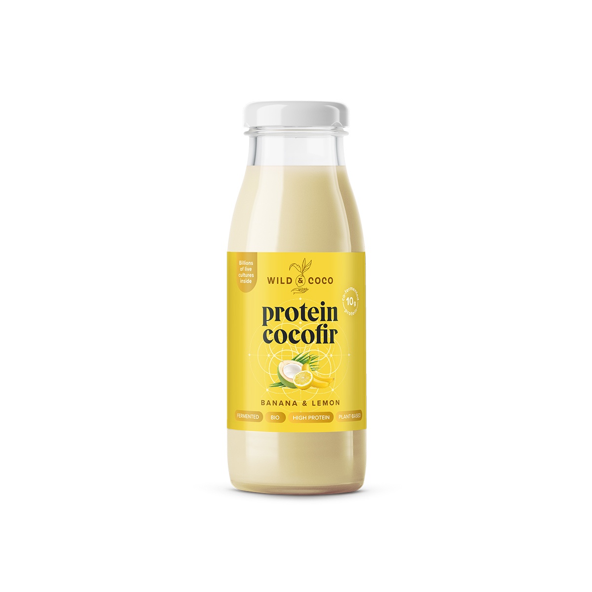 Cocofir Protein Banana Lemon
