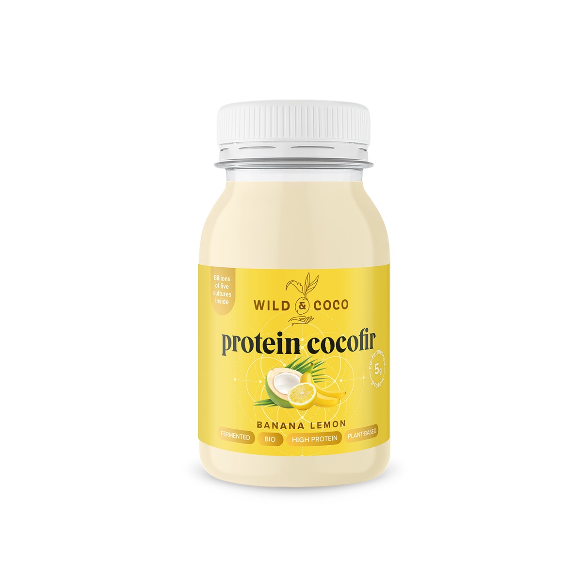 Cocofir Shot Protein Banana Lemon