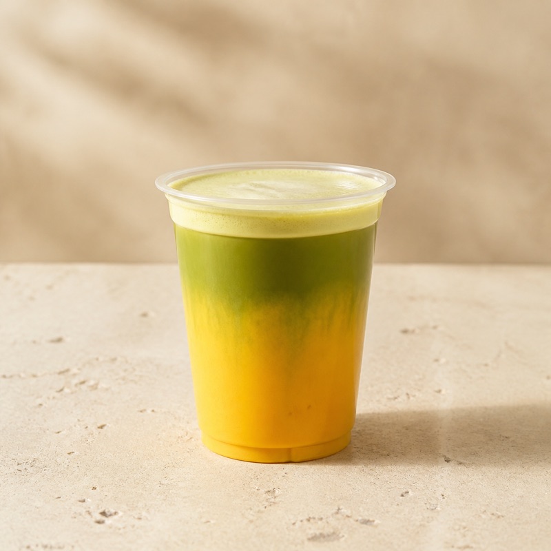 Matcha Mango Latté